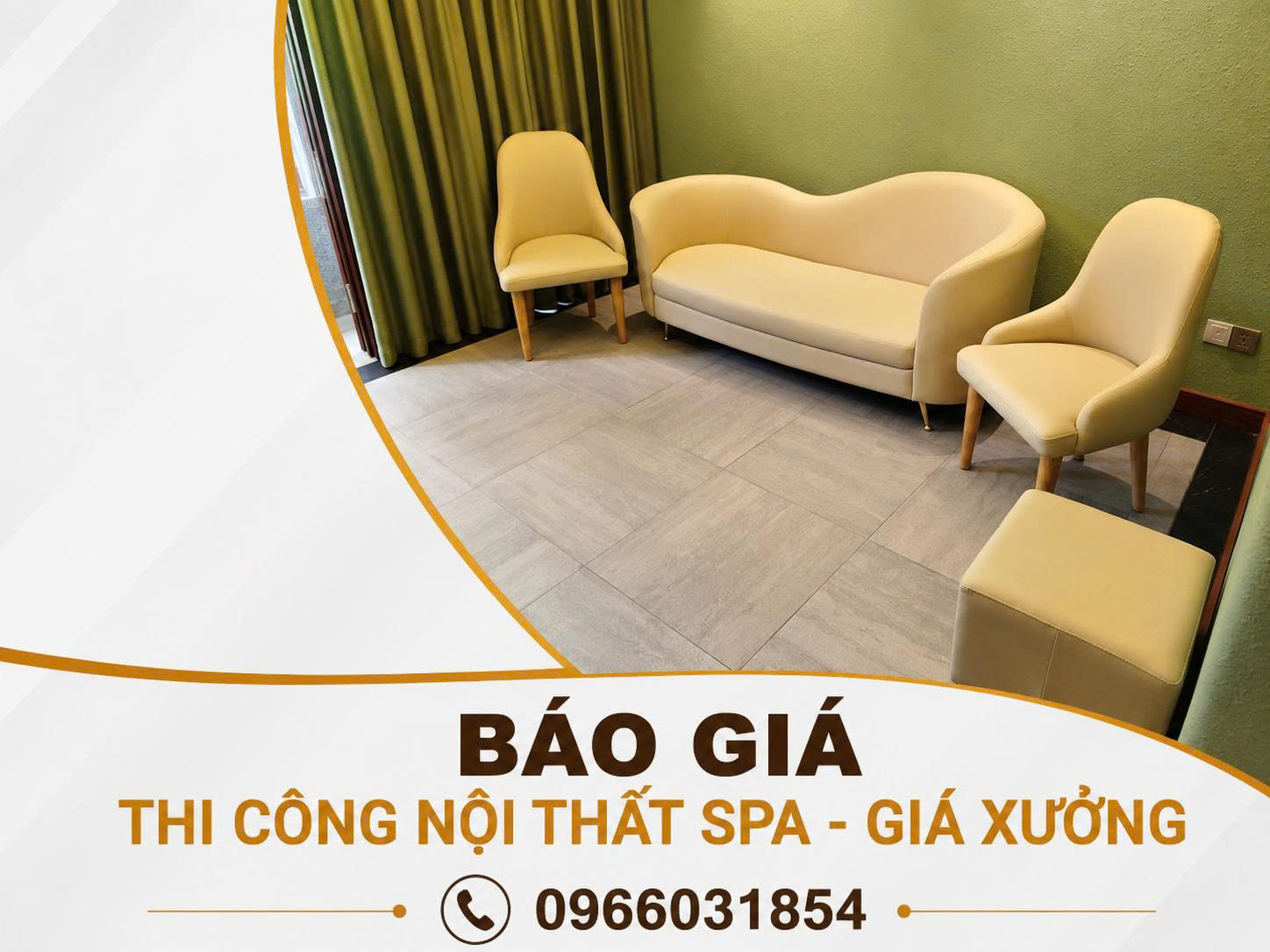 thi công nội thất cho tiệm nail giá rẻ HCM