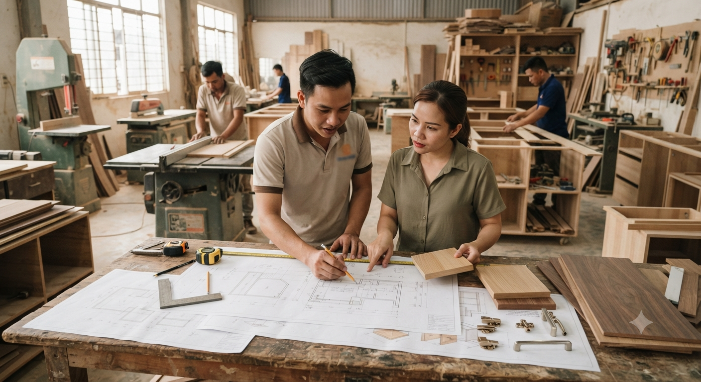 Những lưu ý quan trọng khi quyết định đặt đóng nội thất