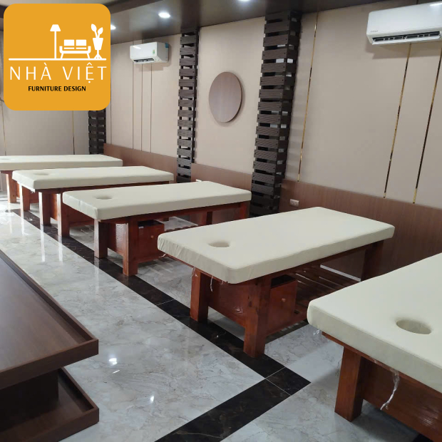 Thi  công nội thất phòng massage spa