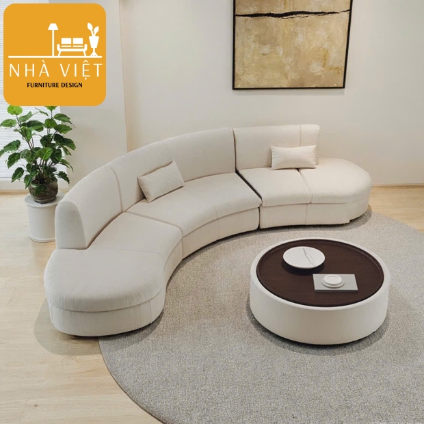 Sofa bán nguyệt 
