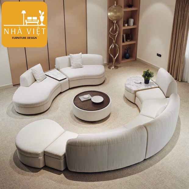 Sofa bán nguyệt 