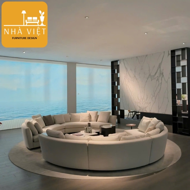 Sofa bán nguyệt 