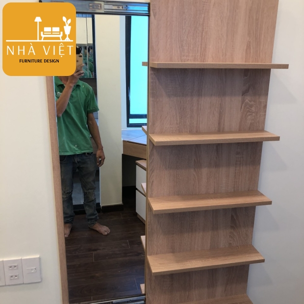 Kệ gỗ cao cấp mẫu 3